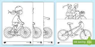 These alphabet coloring sheets will help little ones identify uppercase and lowercase versions of each letter. Bike Week Coloring Pages
