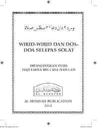 Zikir ringkas selepas solat, himpunan doa zoom in doa saiz aplikasi lebih kecil. Pdf Wirid Wirid Dan Doa Doa Selepas Solat Dipanjangkan Oleh Haji Yahya Bin Lasa Yah Las Eafie Wafie Academia Edu