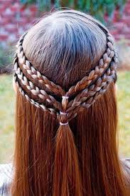 Triple Braided Half Up Hairstyle I Did My Daughters Hair Like This For Her Piano Recital And She Got So Many Complim Half Up Hair Hair Styles Halloween Hair