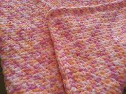 Baby Blanket Made With Bernat Baby Blanket Yarn Sc Stitch And Dc Border Bernat Baby Blanket Yarn Crochet Baby Blanket Yarn