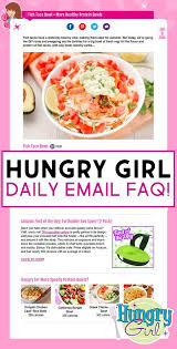 Website Tips Tricks Daily Emails Recipe Searching More Hungry Girl Recipes Recipes Recipe Search