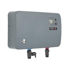 Atmor 14 000 Watt 240 Volt 2 3 Gpm Digital Self Modulating Electric Tankless Water Heater Ideal For Full Bathroom At Tbdt 14hd The Home Depot In 2020 Water Heater On Demand Water Heater Tankless Water Heater