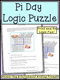 As a result, to keep things interesting, the puzzle hunt was split into 2 paths that puzzlers could pursue concurrently. Printable Pi Day Logic Puzzle Worksheet For Kids Will Provide A Hard Critical Thinking Challenge With A Brain Teasers For Kids Logic Puzzles Elementary Centers