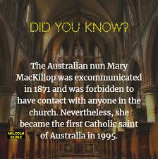 The First Australian Catholic Saint Australia Catholic Trivia Catholic Saints Catholic Nuns