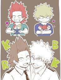 kiribaku bakugou katsuki kirishima eijirou boku no hero academia bnha mha anime my hero academia manga my hero academia shouto