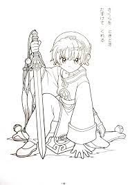 The Cardcaptor Museum — Cardcaptor Sakura Coloring Book Page Batch 3/5 I...  | Cardcaptor sakura, Anime mermaid, Coloring books
