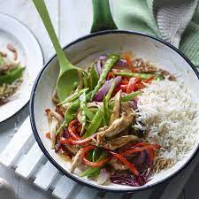 Joe Wicks Sweet And Sour Pork With Rice Dinner Recipes Woman Home Recipe Joe Wicks Recipes Rice Recipes For Dinner Pork Recipes