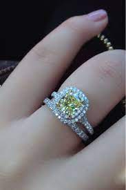 Tiffany Soleste Wedding Band Weddingbee Yellow Diamond Engagement Ring Yellow Diamonds Engagement Tiffany Engagement
