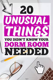 20 Unique Things College Students Need For Their Dorm Rooms Freshman College Boys Dorm Room College Dorm Checklist