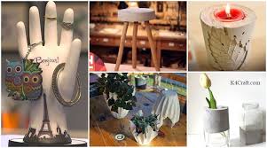 With a frame, some stone and a piece of white paper you can easily work up this gorgeous. Easy Diy Cement Projects For Home Decoration K4 Craft