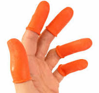 Finger Cots Orange 16mil