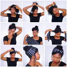 Idee Coiffure Foulard Cheveux Crepus Afro Coiffure Avec Foulard Cheveux Afro Foulard Cheveux