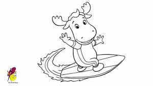 Tyrone and uniqua from the backyardigans coloring page. Tyrone The Backyardigans How To Draw Tyrone From The Backyardigans Youtube