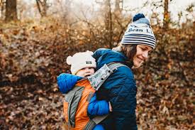 How to babywear in the rain