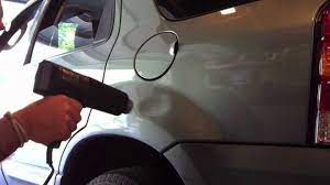 Can i repair a car dent myself? Paintless Dent Repair Using A Heat Gun And A Can Of Compressed Gas Duster Youtube