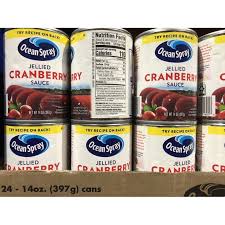 Ocean Spray Jellied Cranberry Sauce 397g Shopee Philippines