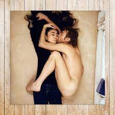Photo of John Lennon John Lennon & Ono Yoko Lennon Nude - Etsy