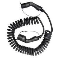 Coiled Type 2 to Type 2 EV Charging Cable | 10 Metre | 22kW