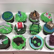 Birthday Cakes For 10 Year Old Boy Fortnite Cupcakes By Jenn Custom Cakes Fondant Cake Birthday Cake Fortnite Cupcakes For Boys Birthday Cupcakes Simple Birthday Cake