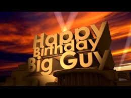 To wish guy in a special way with some awesome and cool wishes. Happy Birthday Big Guy Youtube