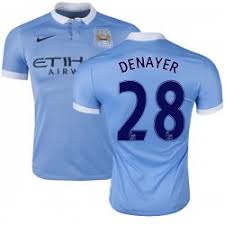 Manchester city defender jason denayer criticises club as they look to loan him to girona and jason denayer has criticised manchester city for blocking his move to lyon. Youth 28 Jason Denayer Manchester City Fc Jersey 15 16 Spain Football Club Nike Authentic Sky Blue Home Soccer Short Shirt