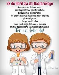 ¿por qué se celebra el día del bioquímico? Feliz Dia Bacteriologos Bioquimicos Facebook