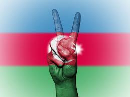 Download wallpapers flag of azerbaijan, 4k, creative art. Hd Wallpaper Azerbaijan Flag Peace Background Banner Colors Country Wallpaper Flare
