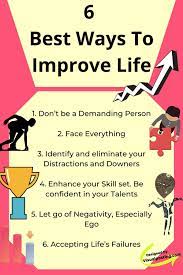 6 Best Ways To Improve Life - Self Care
