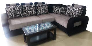 This sofa comes in various sizes four, five and six seater. Goose Instant Left Table For L Shaped Sofa