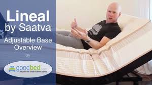 Lineal Adjustable Bed By Saatva Explained By Goodbed Com Smart Mattress Soft Mattress Mattress Guide