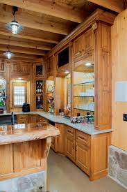reclaimed oak bar cabinets sherman ny