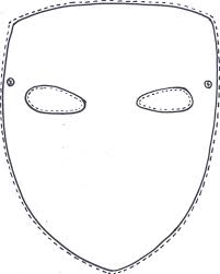 The warrior mask has a serious and noble look on its face, the detailing of a helmet gives the allusion of armour and its' beard gives a sense of wiseness and seriousness unlike that of the 'pan mask. Printable Face Mask Clipart Black And White 2427949 Png Images Pngio