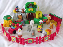 Fisher Price Little People Zoo Play Set Fun Sounds Animals Figures And More Little People Playset Toy Blocks