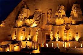Egypt Abu Simbel Greater Temple Of Ramses Ii Columns By Miva Stock Danita Delimont In 2020 Ramses Ii Egypt Canvas Art