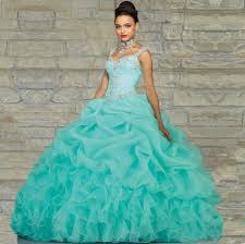 Mint Green Turquoise Quinceanera Dresses Ball Gown 2016 Ruched Bodice Long Ruched Beaded Pleated Free Shipping Dress 15 Ye Dresses Nice Dresses Dresses Near Me