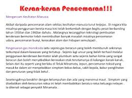 Sampah dan zat seperti plastik, ddt, deterjen dan. Pencemaran Alam Sekitar