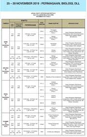 Maybe you would like to learn more about one of these? Jadual Peperiksaan Spm 2019 Denaihati