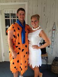 Fred And Wilma Flintstone Halloween Costumes Easy Couple Halloween Costumes Couple Halloween Costumes Cute Couples Costumes