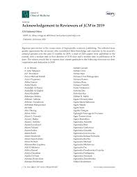 Guarda il profilo completo su linkedin e scopri i collegamenti di luigi e le offerte di lavoro presso aziende simili. Pdf Acknowledgement To Reviewers Of Jcm In 2019