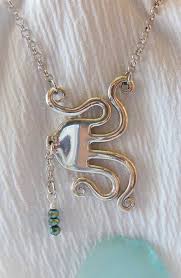 Glamour Fish Antique Sterling Silver Fork Necklace Metal Jewelry Making Fork Jewelry Spoon Jewelry