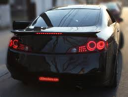 Ledmarkers Very Clean Dial Ring G35 Tail Lights Infiniti Sports Car Tail Light