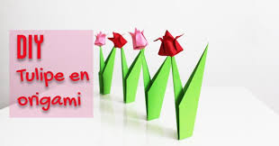 Grâce à toutes les possibilités qu'offre cette technique, elle est accessible à tous, débutants comme experts. Diy Tulipe En Origami Activite Manuelle Facile En Famille Rdvludique