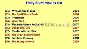 Emily blunt is one of these, playing miss piggy's receptionist. Emily Blunt Movies List Youtube