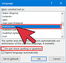 Cara Koreksi Ejaan Kata Salah Ketik Di Microsoft Word Cara Tutorial Terbaru