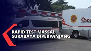 Hasil Tes Cepat Masih Banyak Yang Reaktif Bin Perpanjang Rapid Tes Massal Di Surabaya Youtube