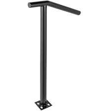 This rail usually comes with the end caps already attached for easy installation. Outdoor Stair Railing Step Handrail Steel Rail For Outdoor Porch One Two Step Ebay