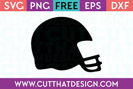 Download Football Helmet Silhouette Design Cut That Design