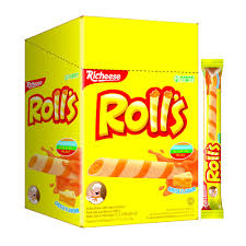 Then slowly roll to make the kaju pista roll smooth and uniform cylinder. Amazon Com Nabati Richeese Cheese Rolls 8g 628mart 20 Piece