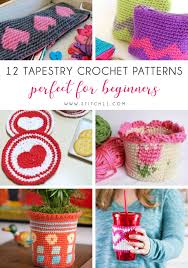 12 tapestry crochet patterns perfect for beginners stitch11