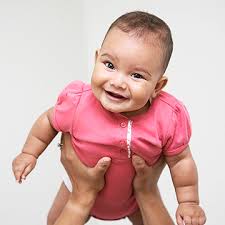 When do babies laugh in response to external stimuli? When Do Babies Laugh Parents